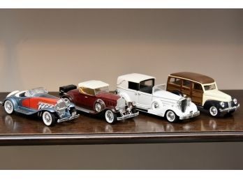Collection Of 4 Early Cadillac And Pierce Arrow