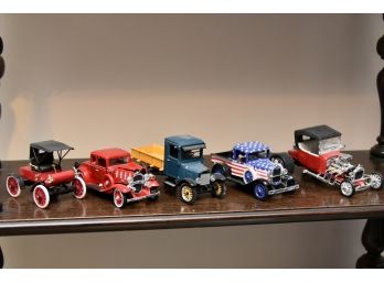 Collection Of 5 Early 1900's Roadsters Hotrods