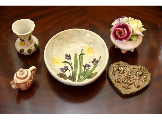 Assortment Of Ceramic And Porcelain Pieces