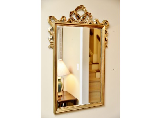 Beautiful Large Gold Gilt Wall Mirror 28 X 44
