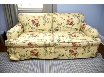 72' Wide Floral Love Seat