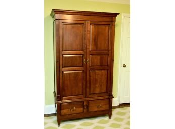 Mahogany Harden Furniture Armoire Cabinet 45 X 24 X 79