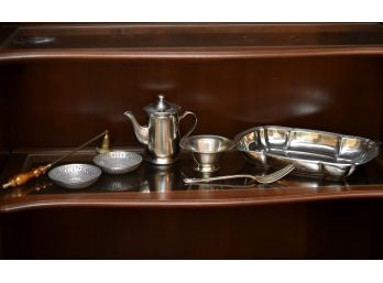 Sterling , Silver Plate And Stainless Assortment