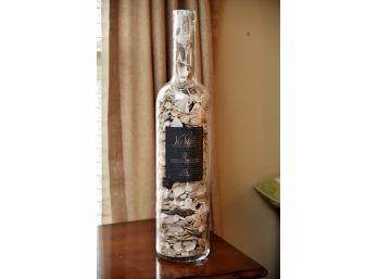 Giant Liquor Bottle Filled With Shells