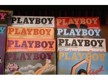 Vintage Playboy Magazines Lot - 60s, 70s, 80s