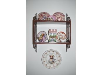 Display Rack With Teacups And Saucers