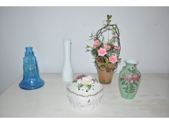 Lot Of Vases And More