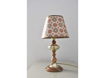 Wooden Lamp With Shade