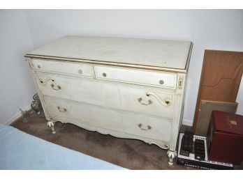 Antiqued Painted Dovetail Jointed Dresser Made In Vermont