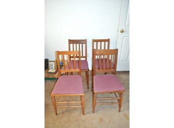 Lot Of 4 Vintage Chairs