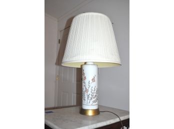 Vintage Hand Painted Ceramic Table Lamp