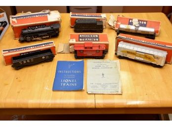 Pre War Lionel Locomotive 224 And Other Cars