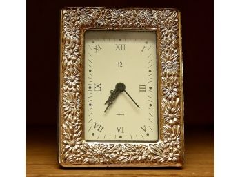 Gold Trim Quartz  Clock 43 X 33