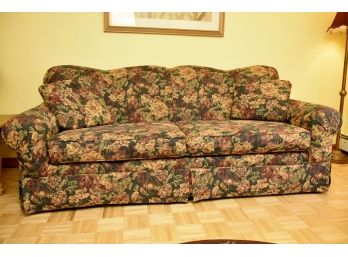 87' Wide Tapestry Sofa