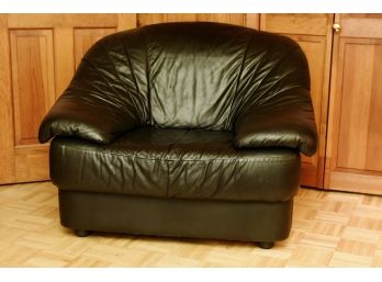 Oversized Black Chair