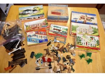 Plasticville, USA Model Railroad Accessories And Figurines