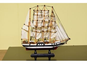 American Schooner Wooden Model Ship