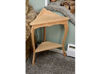 Wooden Corner Table