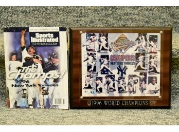 1996 New York Yankee World Series Items