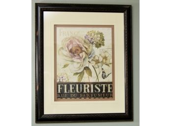 Fleuriste Framed French Print 19 X 23