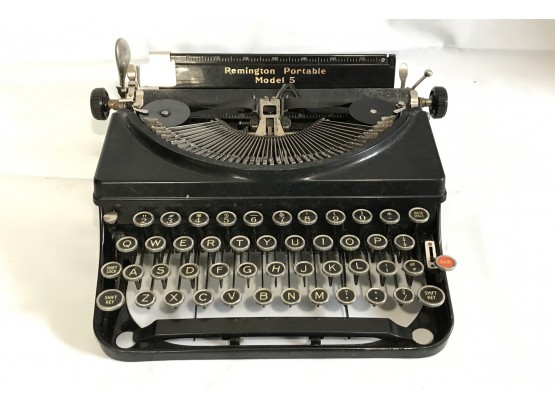 Portable Remington Model 5 Typewriter