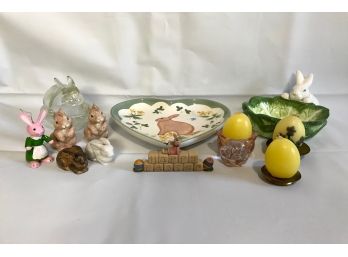 Easter Bunny Items Lot