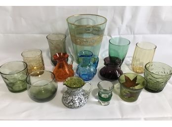 Assortment Of Colored Glasses