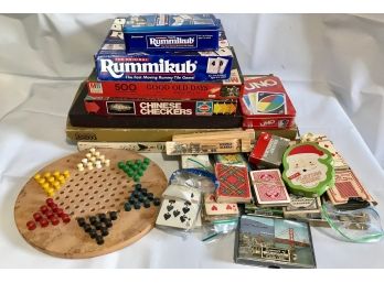 Vintage Game And Playing Card Lot