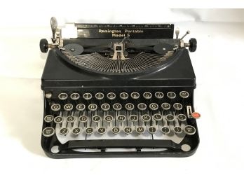 Portable Remington Model 5 Typewriter