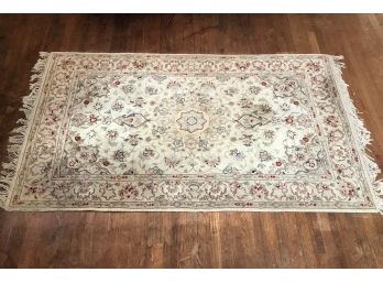 Wool Area Rug 71 X 44 In