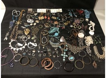 Large Assortment Of Costume Jewelry