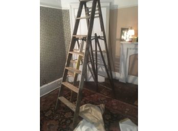 Five Wood Ladders