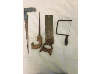 Assorted Tools- Four Saws
