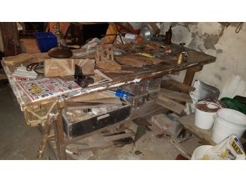 Work Bench With Tools Included