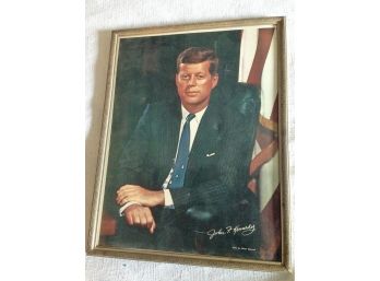 Vintage John F Kennedy Portrait