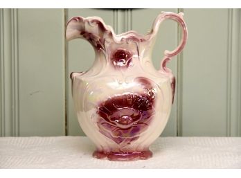 Pitcher Display With Repaired Handle