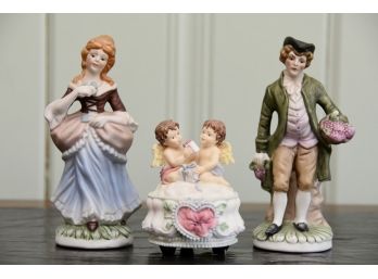 Pair Of Victorian Figurines