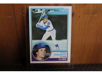 Ryne Sandberg 1983 Baseball Card
