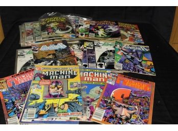 Comic Book Lot 9: Power Pack, Punisher, Machine Man