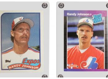 Randy Johnson 1988/1989 Baseball Cards