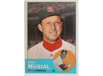 1963 Topps #250 Stan Musial St. Louis Cardinals HOF