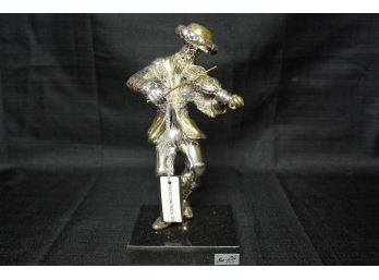 Ben Zion 925 Sterling Silver Fiddler On The Roof Statue