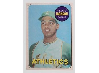 Reggie Jackson 1969 Baseball Card