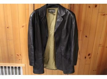 Artpei Women's Large Leather Jacket