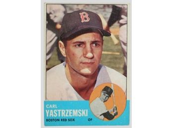 Carl Yastrzemski 1963 Baseball Card