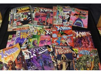 Comic Book Lot 5: X-Men, New Mutants, Nightcrawler