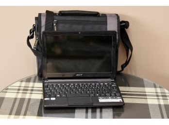 Acer Aspire Netbook With Charger And Case