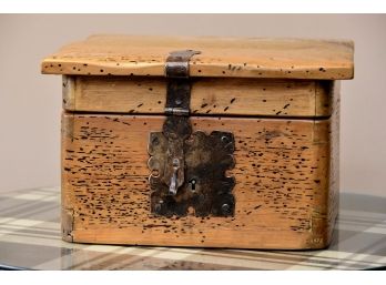 Lovely Wooden Storage Box 13 X 12 X 8