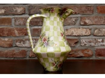 Mackenzie Childs Play Painted Pitcher