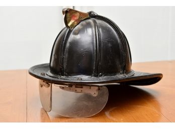 Antique Leather Fire Helmet